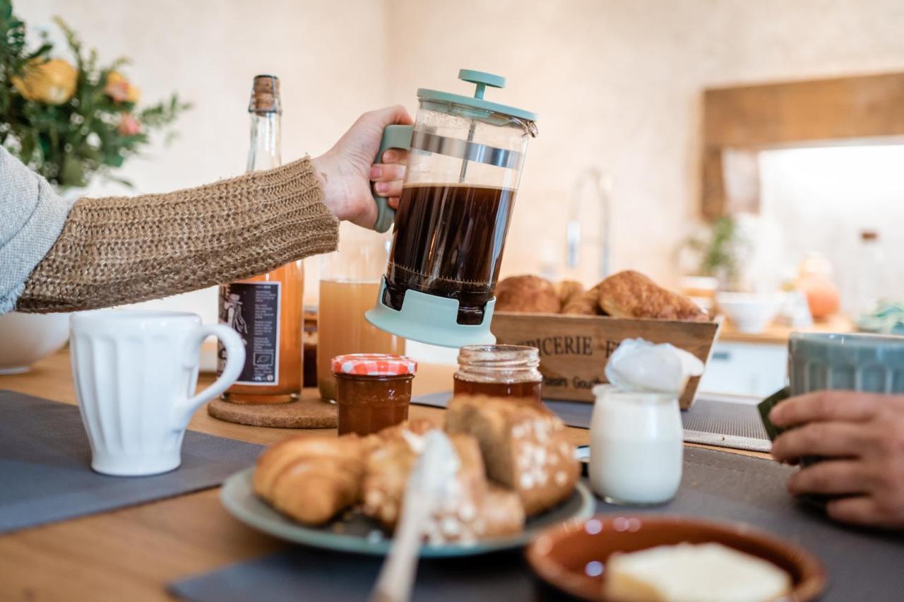 Cottage Breton - Gite De Charme En Centre Finistere Plonévez-du-Faou Eksteriør bilde