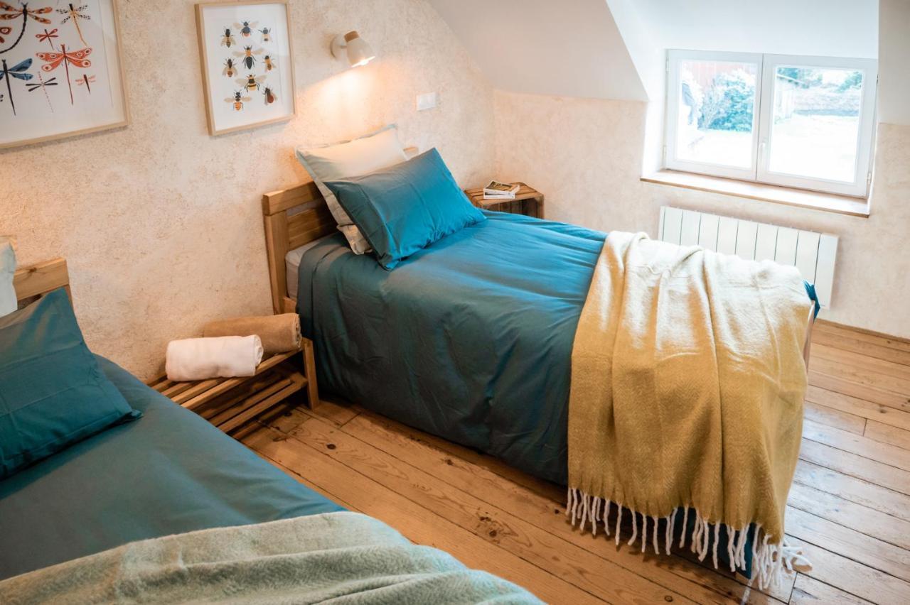Cottage Breton - Gite De Charme En Centre Finistere Plonévez-du-Faou Eksteriør bilde